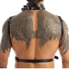 Generique Harnais Simili HALTER Noir